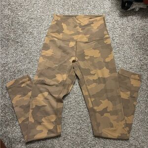 LULULEMON ALIGN CAMO LEGGINGS